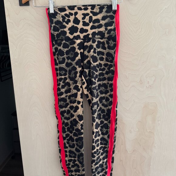 P.E. Nation Leopard Leggings - Picture 1 of 2